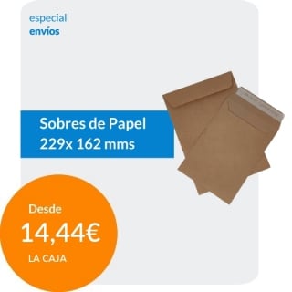 250 Sobres de Papel con...