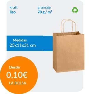 Bolsas Papel Baratas al Por Mayor - Caja Cartón Embalaje .Com