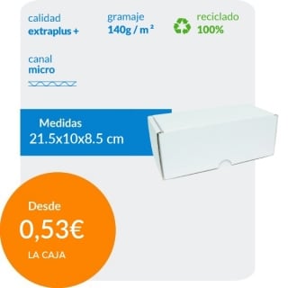 Caja Automontable Blanca...