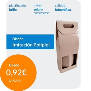 Estuche para 2 Botella de...