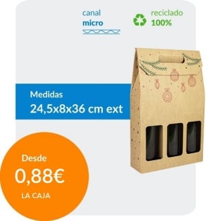 Cajas de Cartón para 3...