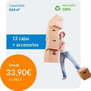 Cajas Mudanza Resistente 60x40x40 / Kit 5 Caja Mudanza