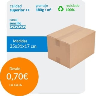 Caja de Cartón 4 solapas...