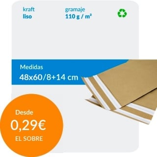 Sobres de Papel Kraft para...