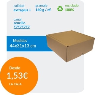 Caja de cartón automontable...