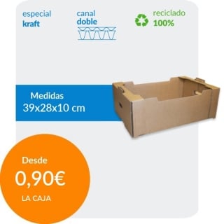 Pack de cajas para cartón para mudanza