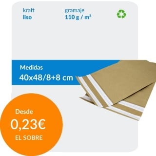 Sobres de Papel Kraft para...