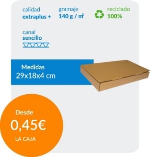 Caja Automontable con tapa...