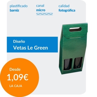 Estuche para 2 Botella de...