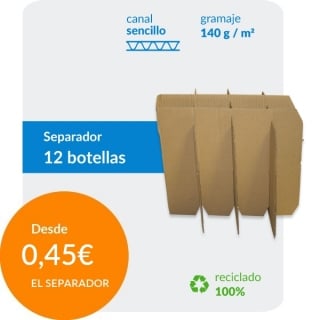 Separadores para caja de 12...