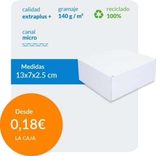 Caja Automontable Blanca...