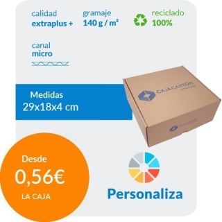 Caja Automontable con tapa...