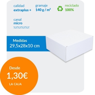 Caja Automontable Blanca...