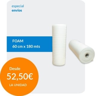 Rollo de espuma de foam, Venta al por mayor ✓