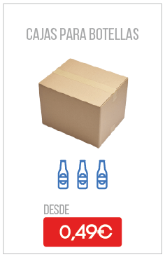 cajas para botellas Málaga