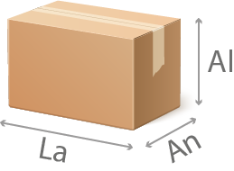 Caja de Cartón Tapa y Fondo - MalagaPack .Com